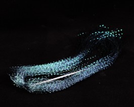 Magnum Crystal Flash Hair, Peacock